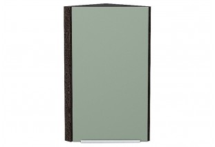 Шкаф верхний торцевой Фьюжн Silky Mint / Graphite 30 х 30,6 х 71,6 см