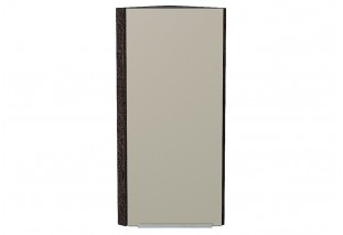 Шкаф верхний торцевой Фьюжн Silky Grey / Graphite 30 х 30,6 х 92 см