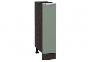 Шкаф нижний бутылочница Фьюжн Silky Mint / Graphite 20 х 48 х 81,6 см