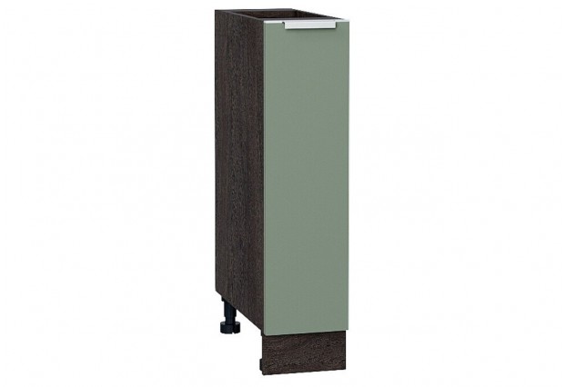 Шкаф нижний бутылочница Фьюжн Silky Mint / Graphite 20 х 48 х 81,6 см