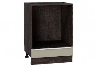 Шкаф нижний под духовку Фьюжн Silky Grey / Graphite 60 х 47,6 х 81,6 см