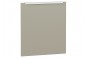 Шкаф нижний с 1-ой дверцей и ящиком Фьюжн Silky Grey / Белый 50 х 48 х 81,6 см