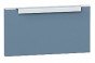 Шкаф нижний с 1-ой дверцей и ящиком Фьюжн Silky Blue / Graphite 30 х 48 х 81,6 см