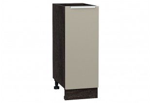 Шкаф нижний с 1-ой дверцей Фьюжн Silky Grey / Graphite 30 х 48 х 81,6 см