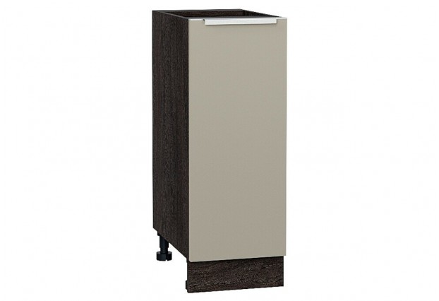 Шкаф нижний с 1-ой дверцей Фьюжн Silky Grey / Graphite 30 х 48 х 81,6 см