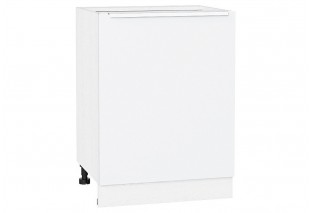 Шкаф нижний с 1-ой дверцей Фьюжн Silky White / Белый 60 х 48 х 81,6 см