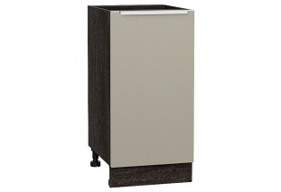 Шкаф нижний с 1-ой дверцей Фьюжн Silky Grey / Graphite 40 х 48 х 81,6 см