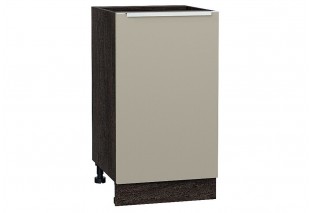 Шкаф нижний с 1-ой дверцей Фьюжн Silky Grey / Graphite 45 х 48 х 81,6 см