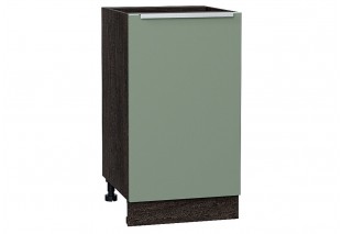 Шкаф нижний с 1-ой дверцей Фьюжн Silky Mint / Graphite 45 х 48 х 81,6 см