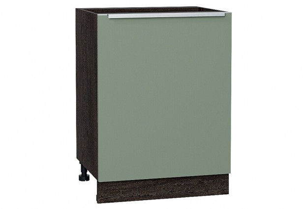 Шкаф нижний с 1-ой дверцей Фьюжн Silky Mint / Graphite 60 х 48 х 81,6 см