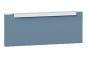 Шкаф нижний с 3-мя ящиками Фьюжн Silky Blue / Белый 40 х 48 х 81,6 см