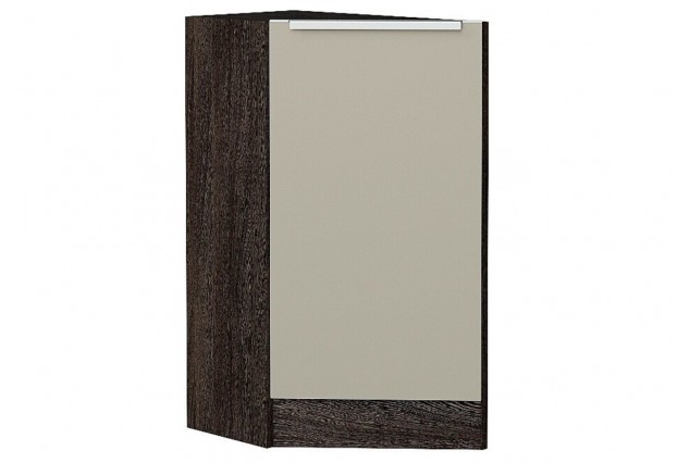 Шкаф нижний торцевой Фьюжн Silky Grey / Graphite 29,6 х 55,4 х 81,6 см