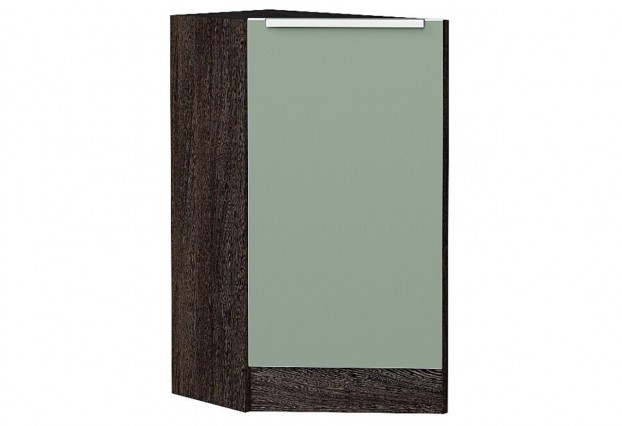 Шкаф нижний торцевой Фьюжн Silky Mint / Graphite 29,6 х 55,4 х 81,6 см