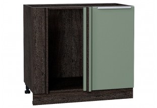 Шкаф нижний угловой Фьюжн Silky Mint / Graphite 89 х 48 х 81,6 см