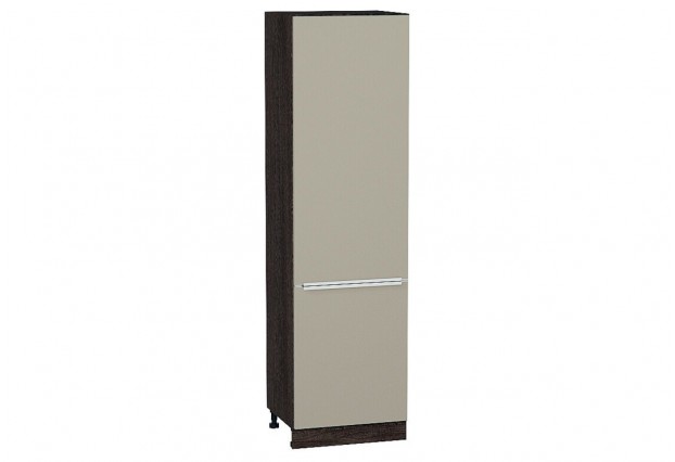Шкаф пенал с 2-мя дверцами Фьюжн Silky Grey / Graphite 60 х 57,6 х 213,2 см