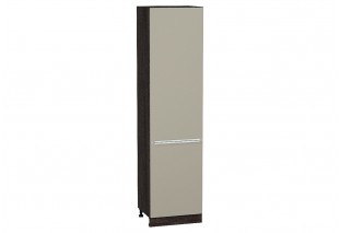 Шкаф пенал с 2-мя дверцами Фьюжн Silky Grey / Graphite 60 х 57,6 х 233,6 см