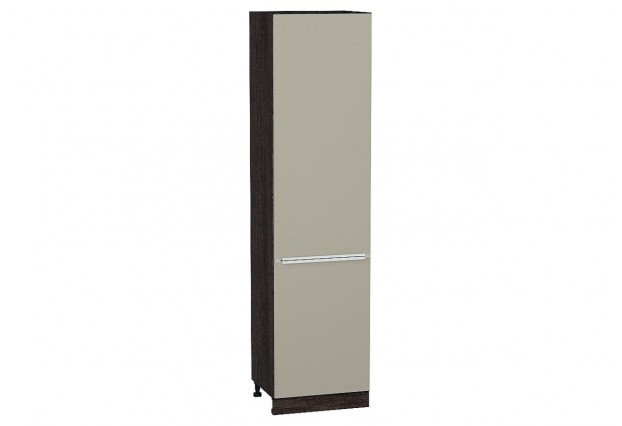 Шкаф пенал с 2-мя дверцами Фьюжн Silky Grey / Graphite 60 х 57,6 х 233,6 см