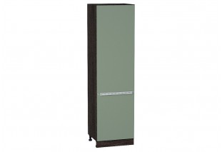Шкаф пенал с 2-мя дверцами Фьюжн Silky Mint / Graphite 60 х 57,6 х 213,2 см