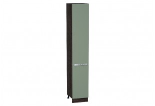 Шкаф пенал с 2-мя дверцами Фьюжн Silky Mint / Graphite 40 х 57,6 х 233,6 см