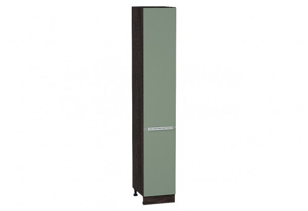 Шкаф пенал с 2-мя дверцами Фьюжн Silky Mint / Graphite 40 х 57,6 х 233,6 см