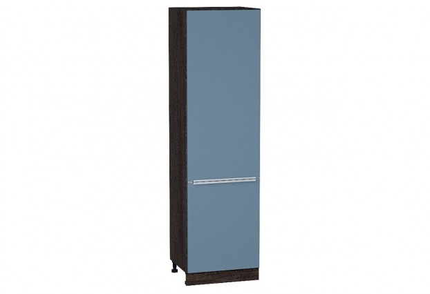 Шкаф пенал с 2-мя дверцами Фьюжн Silky Blue / Graphite 60 х 57,6 х 213,2 см