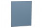 Шкаф пенал с 2-мя дверцами Фьюжн Silky Blue / Graphite 60 х 57,6 х 213,2 см