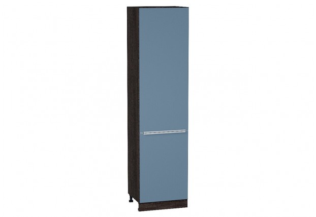 Шкаф пенал с 2-мя дверцами Фьюжн Silky Blue / Graphite 60 х 57,6 х 233,6 см