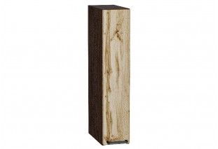 Шкаф верхний бутылочница Флэт Wotan Oak 2S / Graphite 15 х 31,8 х 71,6 см