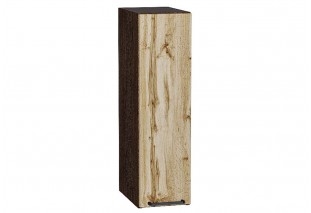 Шкаф верхний бутылочница Флэт Wotan Oak 2S / Graphite 20 х 31,8 х 71,6 см