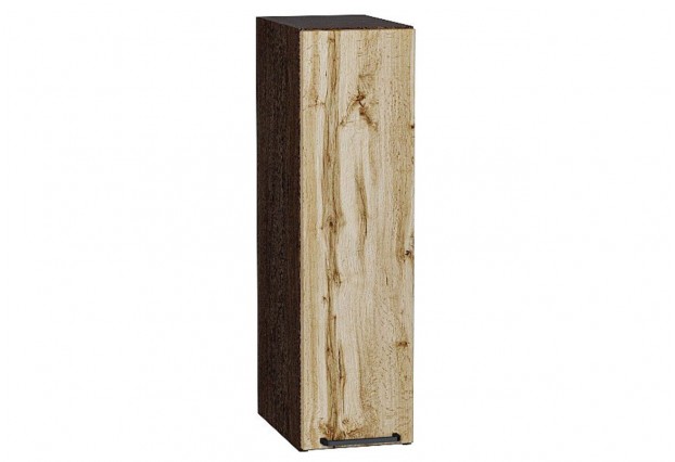 Шкаф верхний бутылочница Флэт Wotan Oak 2S / Graphite 20 х 31,8 х 71,6 см