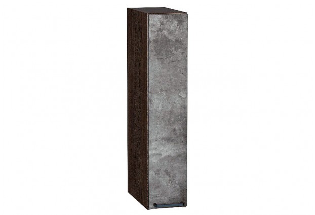 Шкаф верхний бутылочница Флэт Temple Stone 2S / Graphite 15 х 31,8 х 71,6 см