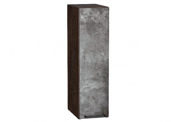 Шкаф верхний бутылочница Флэт Temple Stone 2S / Graphite 20 х 31,8 х 71,6 см