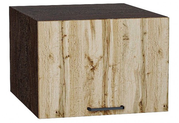Шкаф верхний горизонтальный глубокий Флэт Wotan Oak 2S / Graphite 50 х 57,4 х 35,8 см