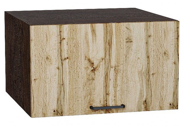 Шкаф верхний горизонтальный глубокий Флэт Wotan Oak 2S / Graphite 60 х 57,4 х 35,8 см