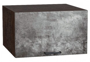 Шкаф верхний горизонтальный глубокий Флэт Temple Stone 2S / Graphite 60 х 57,4 х 35,8 см