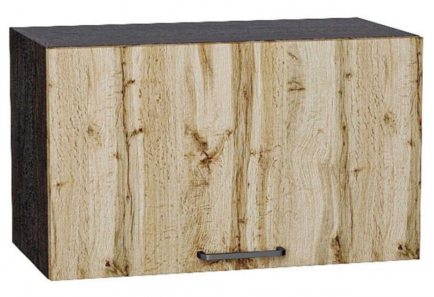 Шкаф верхний горизонтальный Флэт Wotan Oak 2S / Graphite 60 х 31,8 х 35,8 см