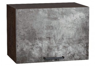 Шкаф верхний горизонтальный Флэт Temple Stone 2S / Graphite 50 х 31,8 х 35,8 см