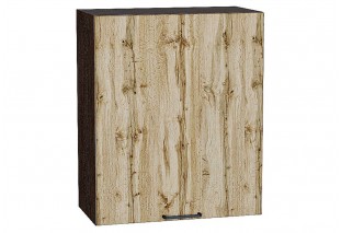 Шкаф верхний с 1-ой дверцей Флэт Wotan Oak 2S / Graphite 60 х 31,8 х 71,6 см