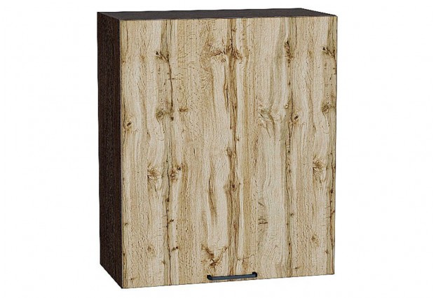 Шкаф верхний с 1-ой дверцей Флэт Wotan Oak 2S / Graphite 60 х 31,8 х 71,6 см