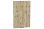 Шкаф верхний с 1-ой дверцей Флэт Wotan Oak 2S / Graphite 60 х 31,8 х 92 см