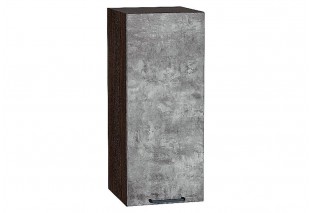 Шкаф верхний с 1-ой дверцей Флэт Temple Stone 2S / Graphite 30 х 31,8 х 71,6 см