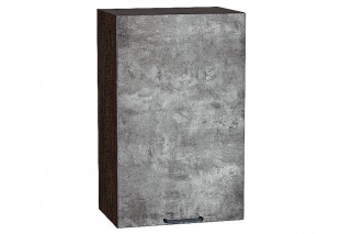 Шкаф верхний с 1-ой дверцей Флэт Temple Stone 2S / Graphite 45 х 31,8 х 71,6 см