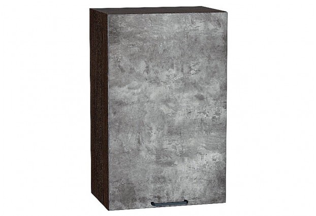 Шкаф верхний с 1-ой дверцей Флэт Temple Stone 2S / Graphite 45 х 31,8 х 71,6 см
