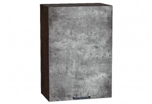 Шкаф верхний с 1-ой дверцей Флэт Temple Stone 2S / Graphite 50 х 31,8 х 71,6 см