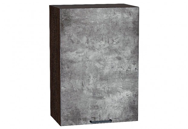 Шкаф верхний с 1-ой дверцей Флэт Temple Stone 2S / Graphite 50 х 31,8 х 71,6 см
