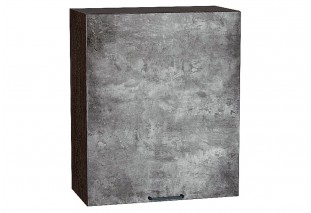 Шкаф верхний с 1-ой дверцей Флэт Temple Stone 2S / Graphite 60 х 31,8 х 71,6 см
