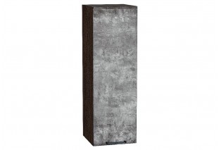 Шкаф верхний с 1-ой дверцей Флэт Temple Stone 2S / Graphite 30 х 31,8 х 92 см
