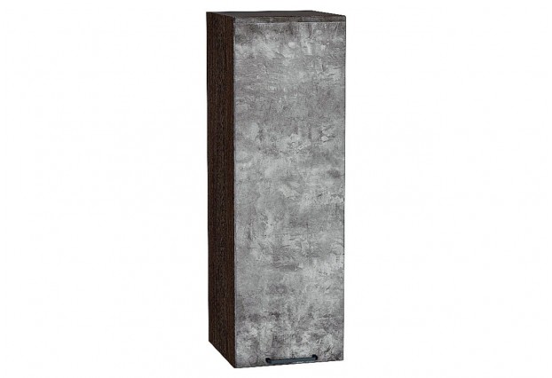Шкаф верхний с 1-ой дверцей Флэт Temple Stone 2S / Graphite 30 х 31,8 х 92 см