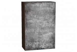 Шкаф верхний с 1-ой дверцей Флэт Temple Stone 2S / Graphite 60 х 31,8 х 92 см