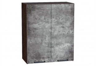 Шкаф верхний с 2-мя дверцами Флэт Temple Stone 2S / Graphite 60 х 31,8 х 71,6 см
